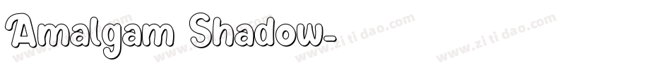 Amalgam Shadow字体转换